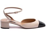 Aquazzura, Dames, Schoenen, Beige, Maat: 36 EU Leer,