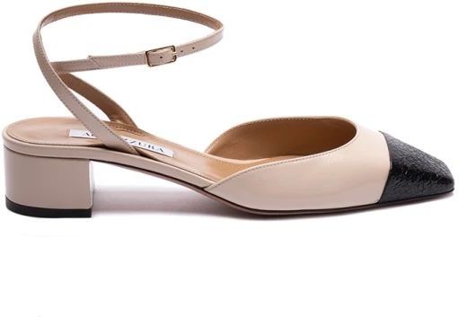 Aquazzura, Dames, Schoenen, Beige, Maat: 36 EU Leer,