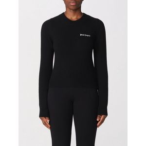 Palm Angels, Dames, Truien, Zwart, Maat: M Wol,