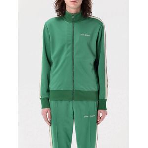 Palm Angels, Heren, Sweatshirts & Hoodies, Groen, Maat: S