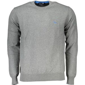 Harmont & Blaine - Vesten - Grijs - Katoen - Rondgebreide kleding