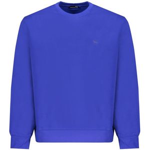 Ronde Hals Sweatshirt Effen Kleur