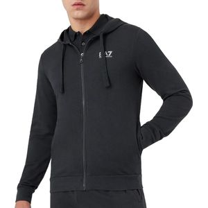 Emporio Armani EA7 - Hoody - Marineblauw - Heren