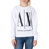Sweater - Geribd Ceintuurtje - Sweatstof - Logoprint - Borduursels