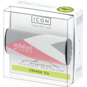 Millefiori Milano Icon car 48 Orange Tea - Textile Geometric