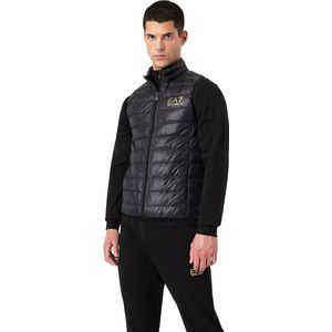 Emporio Armani - EA7 - Vest - Zwart - Mouwloos - Polyamide