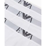 Emporio Armani - Essential Monogram - Boxershorts - Wit - 3-Pack