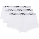 Emporio Armani - Essential Monogram - Boxershorts - Wit - 3-Pack