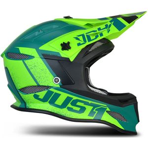 Just 1 Helmets Just1 Jdh Assault Green MIPS XS helm downhill/MTB/Enduro Unisex - volwassenen, groen