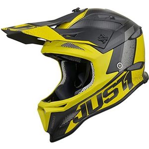 Just 1 Helmets Just1 Jdh Assault Yellow + MIPS XXL Downhill/MTB/Enduro Unisex - volwassenen, geel