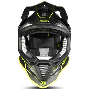 Just 1 Helmets Just1 Jdh Elements Yellow MIPS XXL, Downhill/MTB/Enduro Unisex - Volwassen, zwart/geel