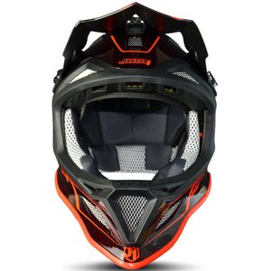 JUST1 - JDH - Crosshelm - Koolstof - Zwart