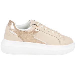 U.s. Polo Assn. - Sneakers - Beige - Dames - Leer