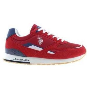 US POLO BEST PRICE RED MAN SPORT SHOES Color Red Size 46