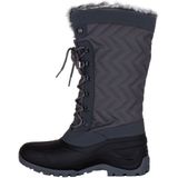Merk - Model - Snowboots - Grijs - Zwart - Synthetisch Materiaal - Waterdicht