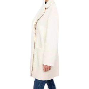 Love Moschino Damesmantel, Crème, 38