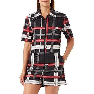 Love Moschino Jumpsuit voor dames, Zwart, 44