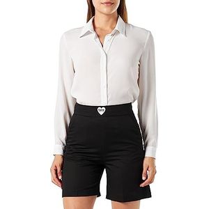 Love Moschino Bermuda voor dames, zwart, 40, zwart, 40