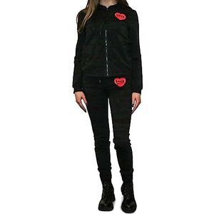 Love Moschino Dames set tracksuit, zwart, 42