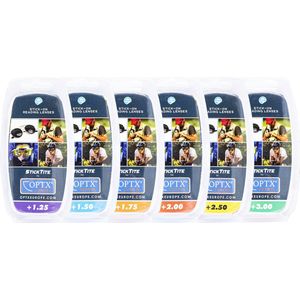 Verwijderbare hydro-adhesive bifocale lenzen voor presbyopie voor gewone brillen en sportbrillen, gegradueerde sportbrillen (+2.50)