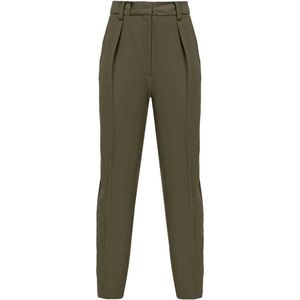 PINKO Groene Polyester Broek En Jeans