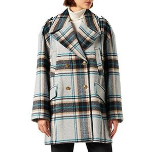 Pinko Cassandra Caban Double Dis. CH, MGO_Mul.grijs/Ottan, 36 dames