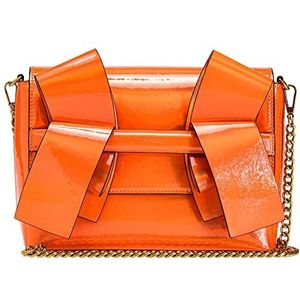 Pinko, Tassen, Dames, Oranje, ONE Size, Polyester, Aika Clutch Mini Eco Oranje