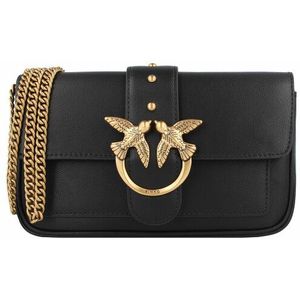 Pinko Cross Body Bags , Black , Dames , Maat: ONE Size