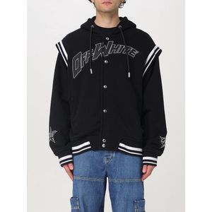 Off White, Heren, Jassen, Zwart, Maat: M Poliester,