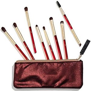 NABLA Cosmetics Ruby - Penselenset voor Oogmake-up - Met Etui