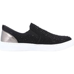 Lumberjack - Sw 35405 004 - Schoenen - Zwart - Slip-On Damessneakers