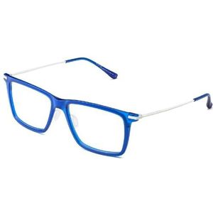 Italia Independent Men's 5354 zonnebril, blauw en wit, 53, blauw en wit., 53