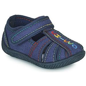 Chicco, Slipper Met Klittenband, Uniseks - Kinderen En Tieners, Blauw (1), 29 EU, Design in Italië