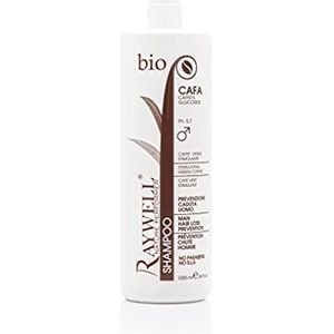 Raywell - Cafa - Shampoo tegen Haaruitval - Voor Mannen - 1000 ml