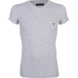 Emporio Armani - T-shirt - Korte Mouwen - Katoen - V-hals - Elastisch