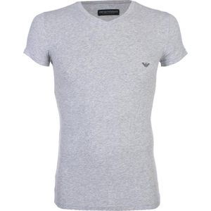 Emporio Armani - T-shirt - Korte Mouwen - Katoen - V-hals - Elastisch
