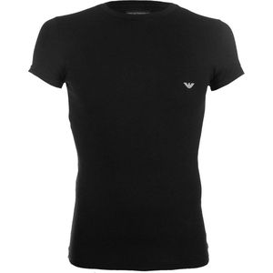 Emporio Armani - Basis T-Shirt Ronde Hals Zwart