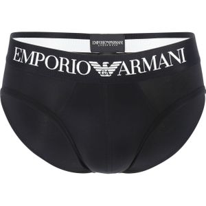 Emporio Armani Brief Iconic (1-pack), heren slip zonder gulp, zwart