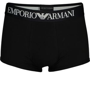 Boxershort - Katoen/Elastaan - Korte Pijp - Ademend - Zwart