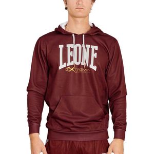 LEONE1947 - Logo Hoodie - Zwart - Katoen