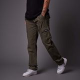 Dolly Noire Ripstop Easy Cargo Gekantde Broek - Streetwear - Volwassen