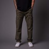 Dolly Noire Ripstop Easy Cargo Gekantde Broek - Streetwear - Volwassen