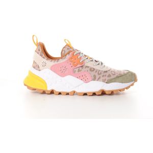 Flower Mountain - Sneakers - Roze-Beige - Multicolor - Technische Stof en Suède