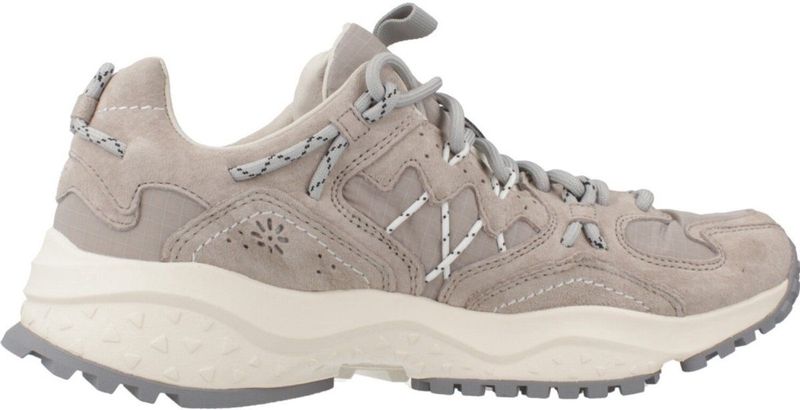 Flower Mountain - Yamabushi Uni Pig Nubuck/Nylon Sneaker - Beige - Heren