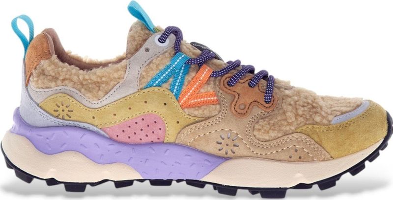 Flower Mountain Womens Yamano 3 Sneakers (Dames |beige)