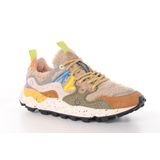 Flower Mountain - Yamano W - Lage Sneaker - Beige - Suède met Wol