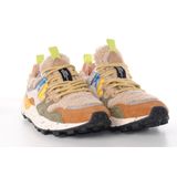 Flower Mountain - Yamano W - Lage Sneaker - Beige - Suède met Wol