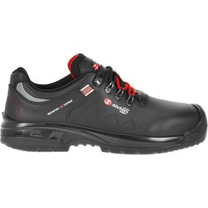 Sixton Peak - Valles - Veiligheidsschoen - Zwart - Volnerf Leder