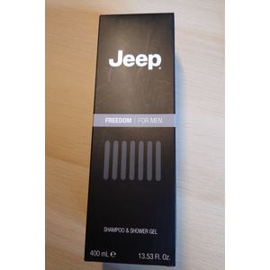 Jeep - Freedom - Douchegel & Shampoo - 400 ml - Houtachtig