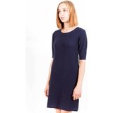 Mini-jurk Korte Mouwen Ronde Hals